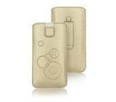 FAMZ - Funda Saco Tira Circle Iphone X Dorado