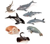 Figuras Animales marinos (8 unidades)