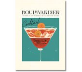 Retro Cocktail Posters Juice Alcohol Drinks Mojito Bramble Wall Art Canvas Painting Print Pictures for Bar Kitchen Home Decor