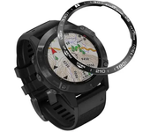 For Garmin Fenix 7/5/6X Pro/6X Sapphire Watch Bezel Ring Stainless Steel Adhesive Anti-scratch Protective Cover RingsAccessories