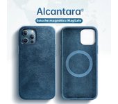 Luxury Leather Case for IPhone 16 Pro Max 14 15 Magnetic Wireless Charger Cover for IPhone 12 13 14 Pro Max Plus Shockproof Case