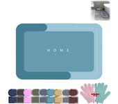 Alfombrilla de baño modernizada, alfombrilla mágica modernizada para cocina, alfombrilla de baño, alfombrilla mágica, alfombrilla mágica modernizada para baño, de secado rápido, antideslizante y súper absorbente