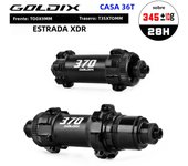 GOLDIX R370 24H/28H Ratchet 36T Gravel Road Bike hub Center Lock Disc Brake QR/THRU 135mm 142mm for SHIMANO HG SRAM XDR