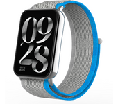 Suitable for Xiaomi band 9 pro strap, nylon loop velcro strap, field sports watch strap for Miband 8 pro replacement strap
