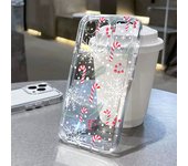 Merry Christmas Phone Case For iPhone 15 16 Pro Max 13 14 11 12 14promax 13promax 16promax 15promax Transparent Soft Funda Cover
