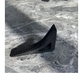 Rubber Door Stopper Reusable Floor Block Door Wedge Doorstops Home Window Limiter Home Office Anti-collision Door Stops Stopper