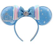 Disney Mickey Mouse Ears Headband 2025 Rapunzel Princess Bow Minnie Ear Headwear for Adult Kids Holiday Hairband