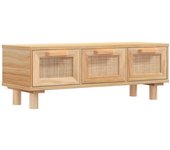 vidaXL Mesa de centro madera contrachapada y de pino 80x40x30 cm Blanco, Negro, Marrón Mesita de Salón o Comedor o Auxiliar Mesa de Café Meuble Salón