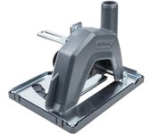 Wolfcraft 5017 Soporte guía para amoladora angular con guía de aspiración de polvo