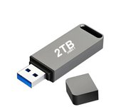Alta Velocidad de 2TB Pendrive de Metal USB 3,1 de Memoria Flash con Interfaz USB3.0
