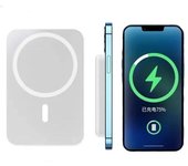 Banco de energía magnético de 6500mAh, Power Bank  Magsafe,Batería magsafe externa de alta capacidad, carga rápida inalámbrica, cargador portátil, compatible con iPhone 14/13/12, Xiaomi, Samsung, Huawei,