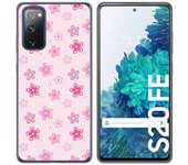 Tumundosmartphone Funda Gel Tpu para Samsung Galaxy S20 FE diseño Flores Dibujos