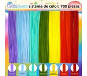 700/800pcs Pipe Cleaners, Pipe Cleaners for crafts, Craft Supplies Multicolor Rainbow Chenille Stems for Art&Craft  DIY projects