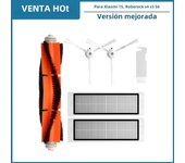 Compatible For Xiaomi 1S, Rockrobo Vacuum V1, Roborock S4 S5 S6, SDJQR01RR, SDJQR02RR Spare Parts Main Side Brush Hepa Filter