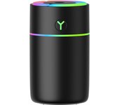 Colorful Night Light Air Humidifier Portable Aroma Oil Diffuser USB Cool Mist Sprayer  230ml Type-c For Bedroom Home Car Desk