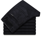 5 Color Men's Thick Corduroy Casual Pants 2023 Winter New Style Business Fashion Stretch Regular Fit Trousers Male Brand Clothes
