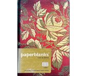 LIBRETA PAPERBLANKS LISA DUSK ROSE MINI - COLECCION CHIC & SATIN CON GOMA Y BOLSILLO INTERIOR TAPA DURA
