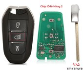 jinyuqin NEW Smart Keyless Go Remote Key 433Mhz For Peugeot 308 408 508 5008 Citroen C4 C4L DS4 DS5 4A ID46 434MHz Keyless