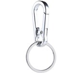 Keychain carabiner Silver