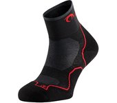 Calcetines Lurbel Desafio Three Negro - Rojo