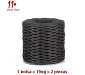 190g Raffia Yarn, Straw Paper Yarn Made in Bamboo Fiber, Handmade DIY Materials, Suitable for Making Summer Hat, Slippers, Bags, Cup Sets, Various Cute Ornaments, Hanging Ornaments, Ropes for Wrapping Gift Boxes and Bouquets, Etc. 1 Bag = 190g = 2