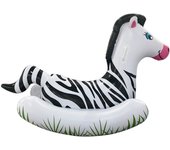 DAM. Sillón flotador infantil hinchable, diseño cebra, dispara agua. 72x67x58cm.