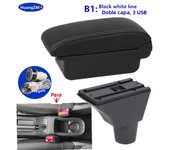 For Citroen C3 C4 Armrest Box For Citroen C3 C4 Car Armrest Storage box Interior Dedicated Retrofit parts Car Accessories