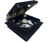 OstarkDom Ventilador de Ventilación para Autocaravana 12V con Luz LED y Sensor de Lluvia, Claraboya de Techo Certificada ECE R10 con Protección contra la Lluvia, Ideal para Caravana, Remolque, Camper, Camper Van, Motorhome, Campervan, Vehículo Recreativo