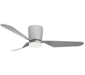 Gsc Evolution Ventilador de Techo Solesia con Luz CCT Regulable y Mando Ø132 3 Aspas DC Gris
