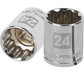Llave Vaso Bihexagonal Truper 24 Mm Acero Cromo Vanadio