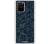 Funda original compatible con Samsung Galaxy A91 - S10 Lite - Batman Patt Villain Blue