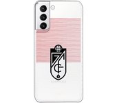 Funda original compatible con Samsung Galaxy S21 Plus - S30 Plus - Granada Lineas Blancas y Rojas Transparente SS18-19