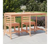 Mesa de Jardín 203,5x90x110 cm en Madera Maciza Douglas