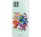 Funda original compatible con Samsung Galaxy A22 5G - JL Multipersonaje Colores Claros