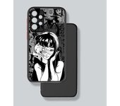 Hooror Comic Junji Ito Cover For Samsung Galaxy S24 S23 S22 S21 S20 FE S10 S9 Plus Ultra Pro 5G Translucent Phone Case