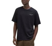 Camiseta Jack&Jones Jeff negro manga corta para hombre