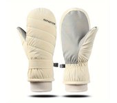Guantes de Color Macaron con Agarre Seguro - Impermeables, Antideslizantes, Forrados con Polar Cálido para Esquí y Ciclismo