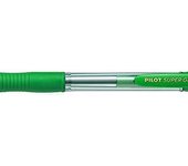Pilot Super Grip - BolÃ­grafo punto medio - Verde - (Caja 12 unidades)