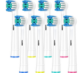Compatible with Oral B Electric Toothbrush Replacement Brush Heads, Precision Clean Toothbrush Head Refills Fit for Oral B Pro