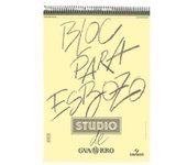 BLOCK ESBOZO STUDIO CANSON GVARRO 100 HOJAS A4 PAPEL DE 90 GRAMOS ESPECIAL PARA DIBUJO