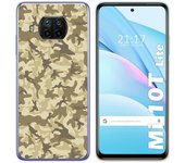 Tumundosmartphone Funda Gel Tpu para Xiaomi Mi 10T Lite diseño Sand Camuflaje Dibujos