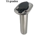 1X 15 / 30 / 90 Degree Stainless Steel Flush Mount Fishing Rod Holder boat rod holders For marine boat yacht accessories