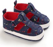 Summer Newborn Baby Boys Girls Fashion Summer Soft Crib Shoes First Walker Infant Anti Slip Sandals Shoes Soft Sole 0-18Months