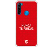 Funda original compatible con Xiaomi Redmi Note 8 - Sevilla Rojo Nunca Te rindas