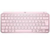 Teclado logitech mx keys mini rosa wireless inalambrico