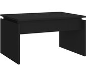 vidaXL Mesa de centro madera contrachapada 68x50x38 cm Blanco, Negro, Gris Mesita de Salón o Comedor o Auxiliar Mesa de Café Meuble Salón