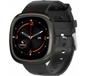 Reloj Inteligente Hombre, 1.32”Smartwatch Mujer IP68 Impermeable Reloj Deportivo con Pulsómetro Monitor de Sueño Monitores Actividad Cronómetros Calorías Podómetro para Android iOS, color Negro
