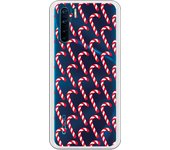 Funda original compatible con Oppo A91 - Reno 3 - Bastoncitos Navidenos Cl