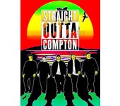 NWA Hip Hop Rapper Straight Outta Compton Hot Music Album Poster Canvas Painting Wall Art Pictures Home Room Decor Gift