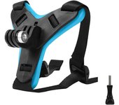 Helmet Strap Mount For Gopro Hero 13 12 11 10 9 8 7 6 5 4 Motorcycle Yi Action Sports Camera Mount Full Face Holder Accessories